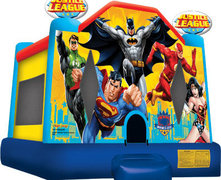 Justice League Bounce House 13x14